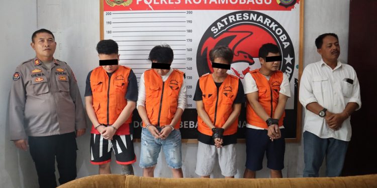 Polres Kotamobagu Ungkap Jaringan Peredaran Narkoba antar Provinsi