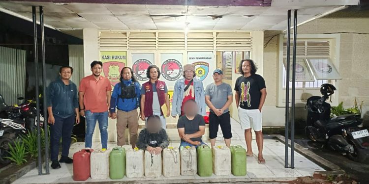 Polres Kotamobagu Gagalkan Pengiriman Ratusan Liter Cap Tikus Asal Minsel