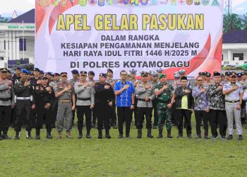 Polres Kotamobagu Gelar Operasi Ketupat Samrat 2025