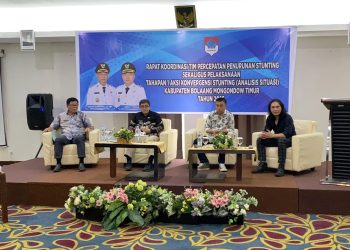 Wabup Argo Hadiri Rakor Tim Percepatan Penurunan Stunting