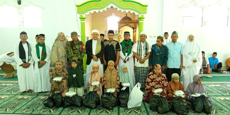 Peringati Tahun Baru Islam 1447 Hijriah, Pemdes Pinonobatuan Gelar Doa Bersama dan Santuni Anak Yatim