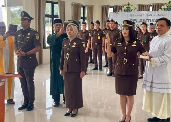 Kajari Kotamobagu Lantik Tiga Pejabat Struktural