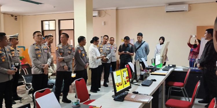 Kapolres Kotamobagu Sambut Tim Stamarena Polri