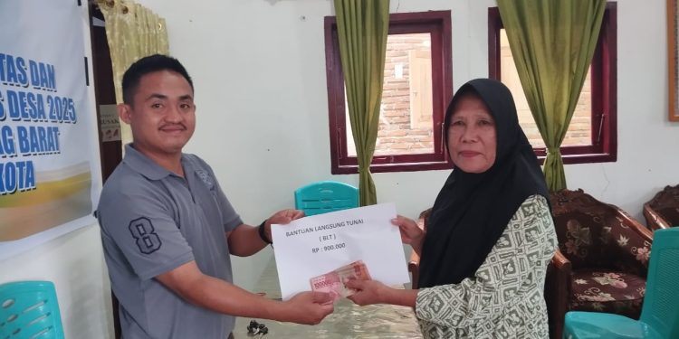 Pemdes Moyongkota Salurkan BLT DD Tahap II